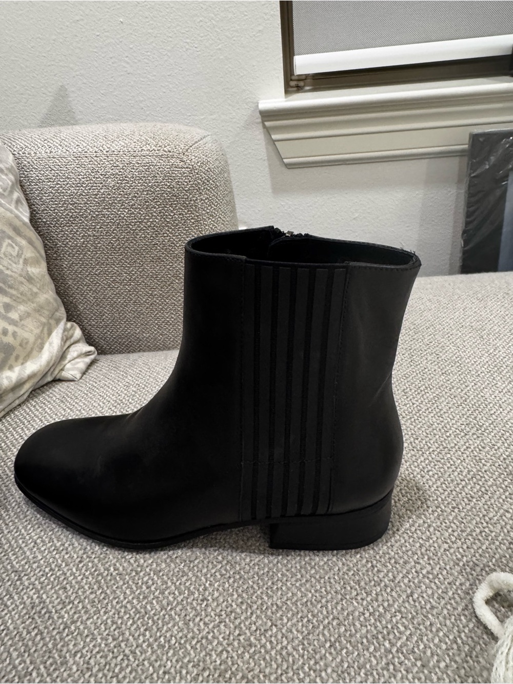 Aquatalia Black Ankle Boots — Size 5.5, New With Tags